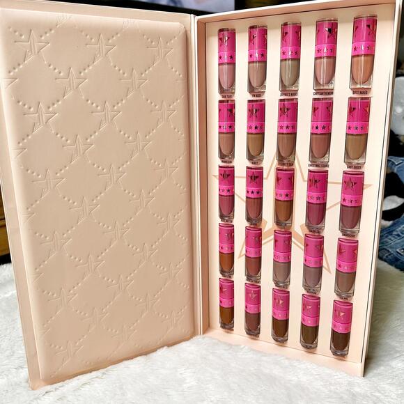NEW Jeffree Star Mini Nude Liquid Lipstick Vault Collection of 25 - Picture 3 of 11